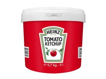 Ketchup in secchiello heinz