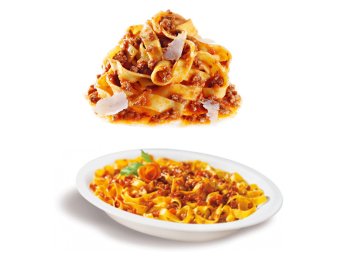 Tagliatelle al ragù fiordiprimi