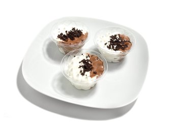 Gelato panna/cioccolato in coppetta