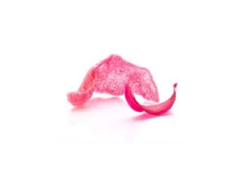 Crackers soffiati dolci alla rosa