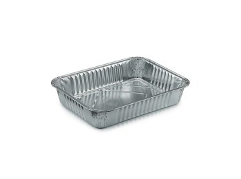 Vaschetta allum. 4porz 24x18 s/bordo