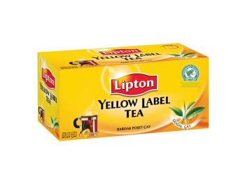 The lipton yellow label 25 filtri