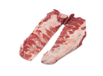 Costine a metà suino