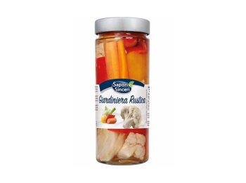 Giardiniera rustica in agrodolce 600 gr