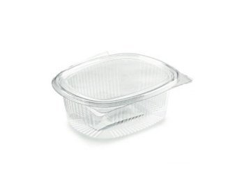 Vaschetta plastica ovale 375 ml 50 pz