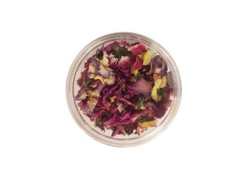 Fiori rosa disidratati