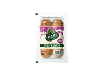 Wurstel 200gr s/pelle servelade suino