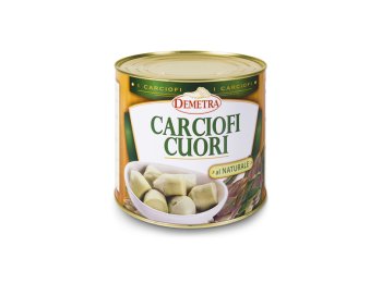 Cuori di carciofi in salamoia demetra
