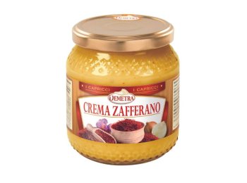 Crema zafferano 540 gr demetra