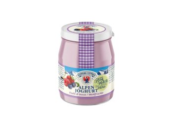Yogurt intero frutti bosco vetro 150 gr