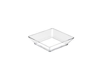 Vassoi small plate ps trasparenti 45 cc