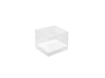 Coppette cube ps trasparenti 60 cc