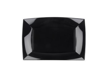 Piatto rettangolare nice pp nero
