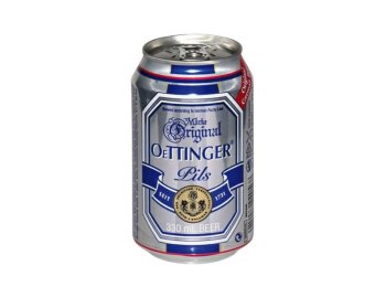Birra oettinger in lattina 330 ml