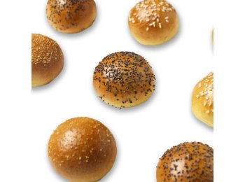 Petit panbrioche con topping 10/11 gr