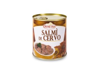 Salmì di cervo 950 gr demetra