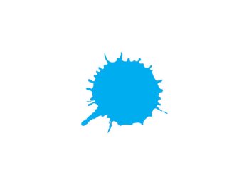 Idrocolor azzurro barattolo