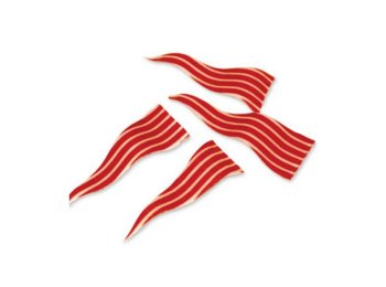 Fiamme choc righe rosse