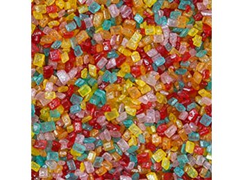 Glitter sugar mix color