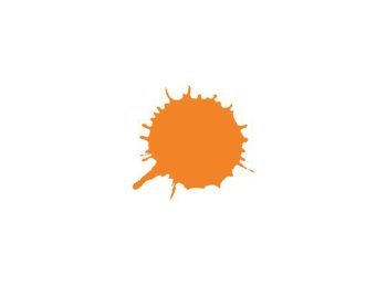 Idrocolor arancio barattolo