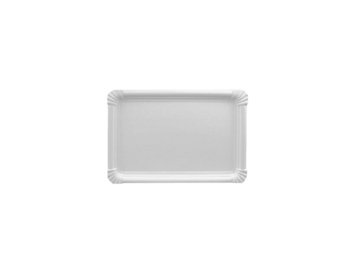 Vassoio carta biod.pure bianco 18x26 cm