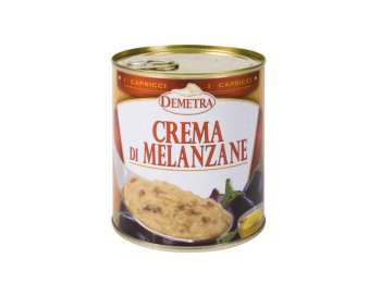Crema di melanzane 820 gr demetra