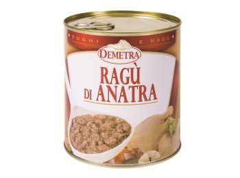 Ragù di anatra 820 gr demetra