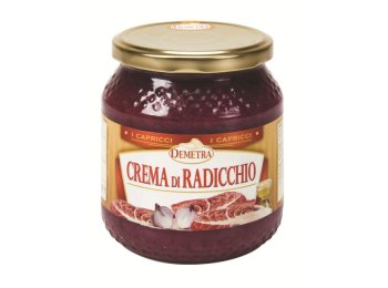 Crema di radicchio 530 gr demetra