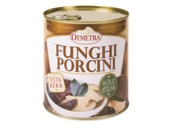 Funghi porcini tagl.t.nera o.oliva 800gr