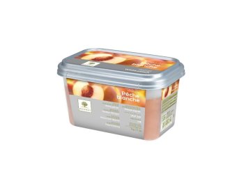 Purea di pesca bianca