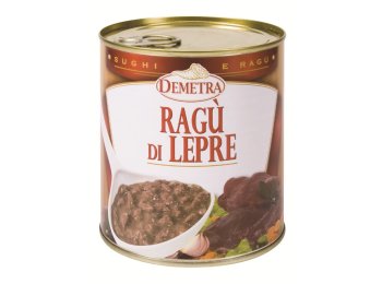 Ragù di lepre 820 gr demetra
