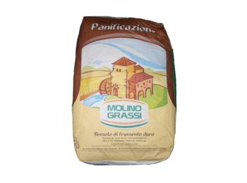 Semola grano duro rimacin. 25 kg grassi