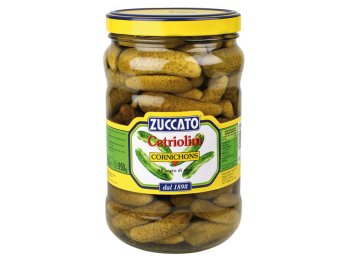 Cetriolini in aceto zuccato
