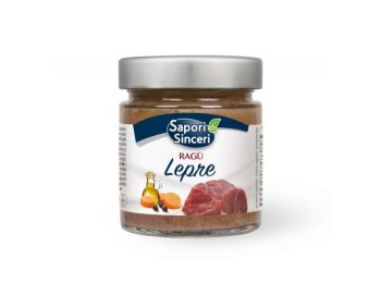 Ragù di lepre 200 gr demetra