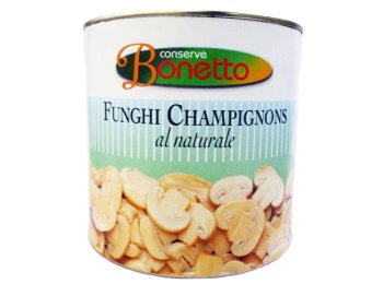 Funghi champignon al naturale bonetto