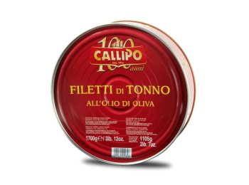 Filetti di tonno o.oliva callipo 1.7 kg