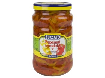 Peperoni in agrodolce zuccato