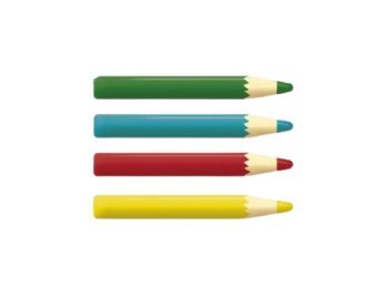 Matite colorate assortite choc