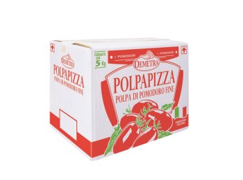 Polpa pomodoro bag box pizza demetra