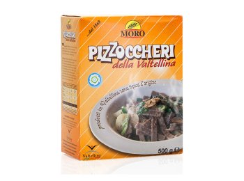 Pizzoccheri della valtellina 500 gr moro