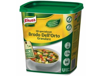 Brodo dell'orto granulare knorr