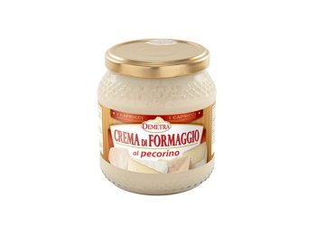 Crema formaggio/pecorino 550 gr demetra