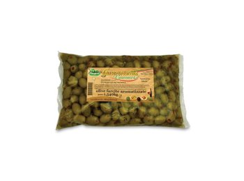 Olive verdi farcite aromatizzate ficacci