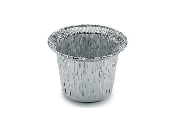 Contenitore alluminio tondo 90 ml