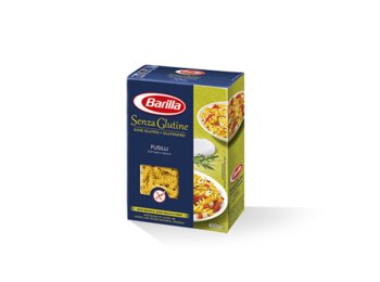 Fusilli s/glutine 400 gr barilla