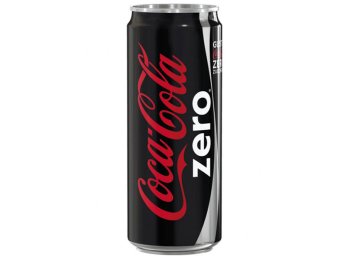 Coca cola zero in lattina 330 ml