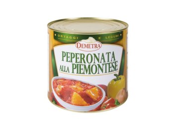 Peperonata piemontese 700 gr demetra