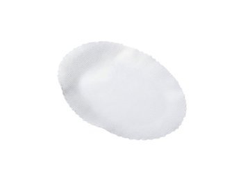 Sottovassoio carte bianca ovale 19x29 cm