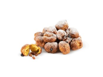 Frittelle mignon con uvetta