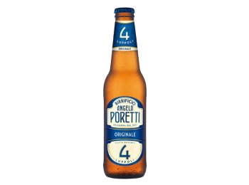 Birra poretti 4 luppoli bottiglia 330 ml